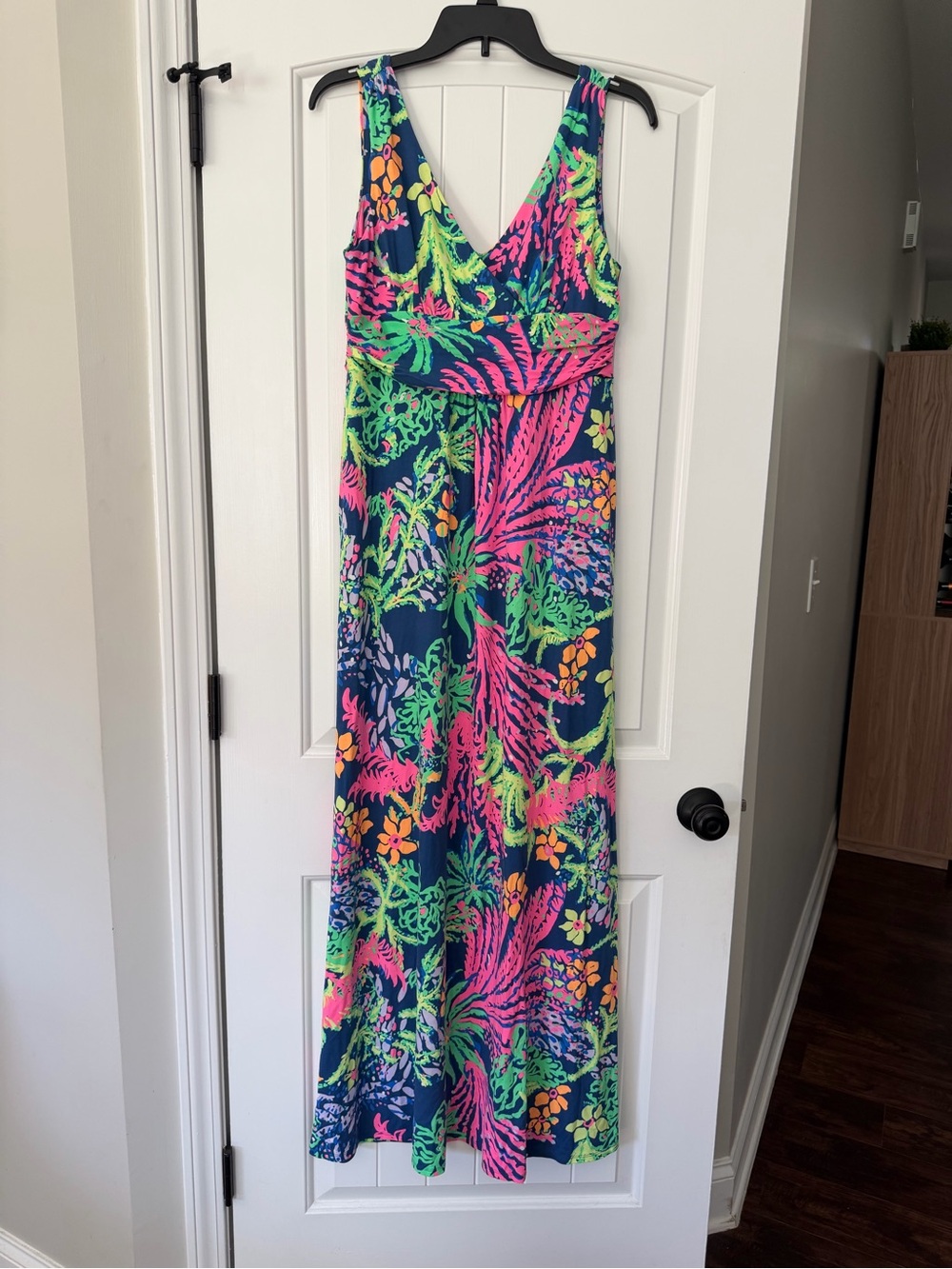 NWT Lilly Pulitzer Sloane Maxi Dress Size L HTF print/size/condition $198 retail